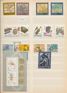 POLAND 1960s/70s Sport Space Wildlife MNH(Appx 400+Stamps) (Ref Ac1401