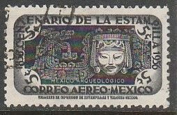 MEXICO C229, 5¢ Centenary of 1st postage stamps. Used. VF. (1089)