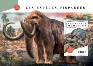 Togo - 2018 Extinct Species - Stamp Souvenir Sheet - TG18311b