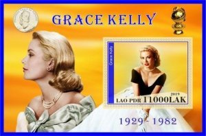 Stamps. Cinema. Grace Kelly 2019 year 6 sheets perforated