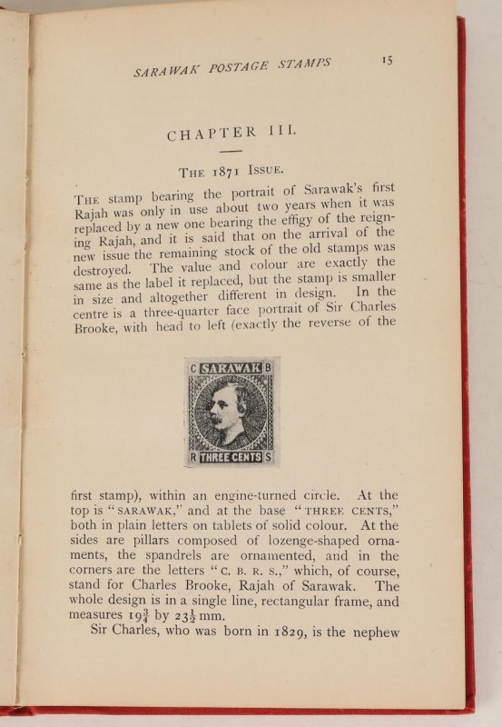 LITERATURE Sarawak A Complete History of its Postage Stamps by B Poole. 