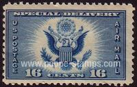 United States of America #1 Mint - 1934 16c.  - Heraldic