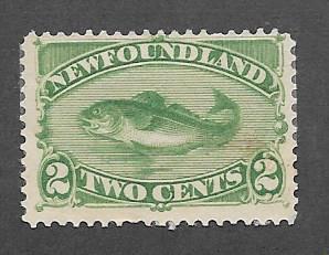 Newfoundland Scott #46  Mint H  Scott CV $55.00