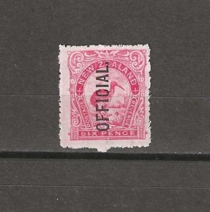 NEW ZEALAND 1907/11 SG O64 MINT