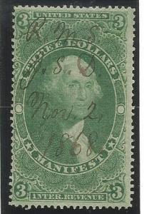 U.S. Scott #R86c Revenue Stamp - Used Single