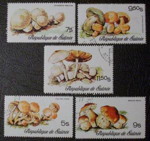 Guinea Scott #724-728 used
