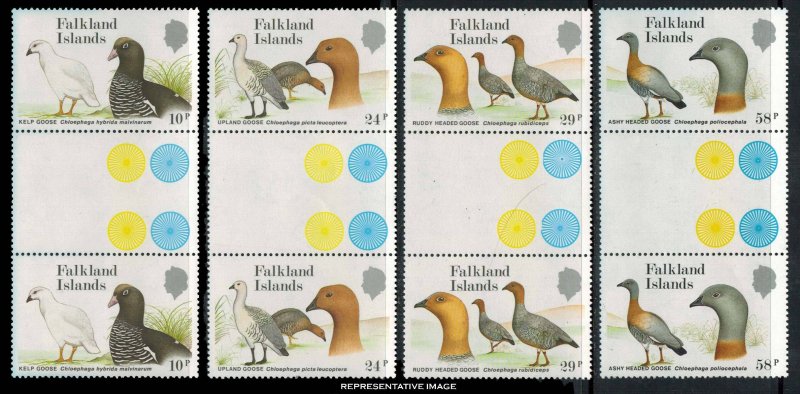 Falkland Islands Scott 477-480 Mint never hinged.