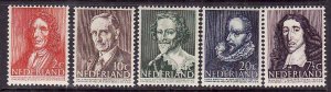 Netherlands-Sc#B175-9- id7-unused VLH semi-postal set-1947-