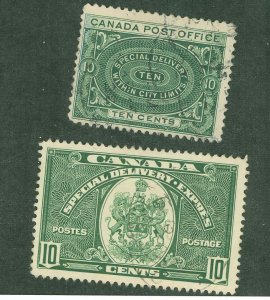 Canada #E1/E7 Used Single