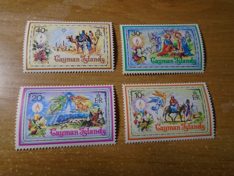 Cayman  Islands  #  430-33  MNH   Flowers