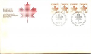 Canada 1983 - Ottawa Red Maple Leaf - A00653