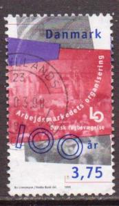 Denmark  #1087  used  (1998)  c.v. $0.30