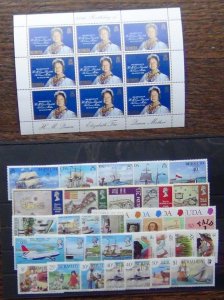 Bermuda 1977 1981 Maps Police Rowland Hill Miss World Queen Mother Heritage MNH