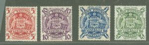 Australia  #218-221  Single (Complete Set)