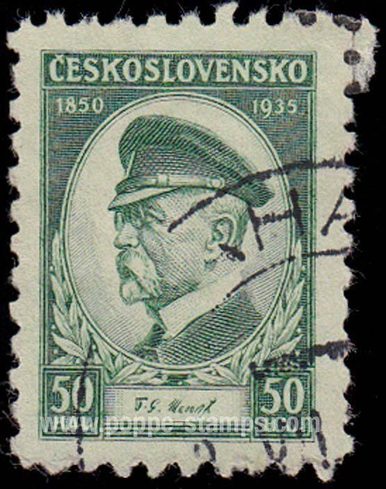 Czechoslovakia, Sc , SG 335 Study, Hinged - 1935 50h.  - ...