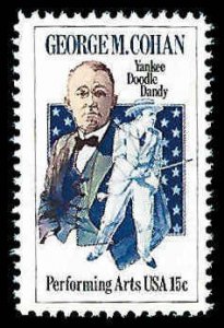 PCBstamps   US #1756 13c George M. Cohan, MNH, (22)