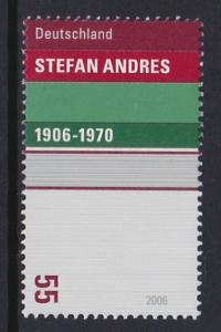 Germany 2006 Stefan Andres Scott (2382) MNH