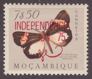 Mozambique 527 Nyctemera Leuconoe O/P 1975