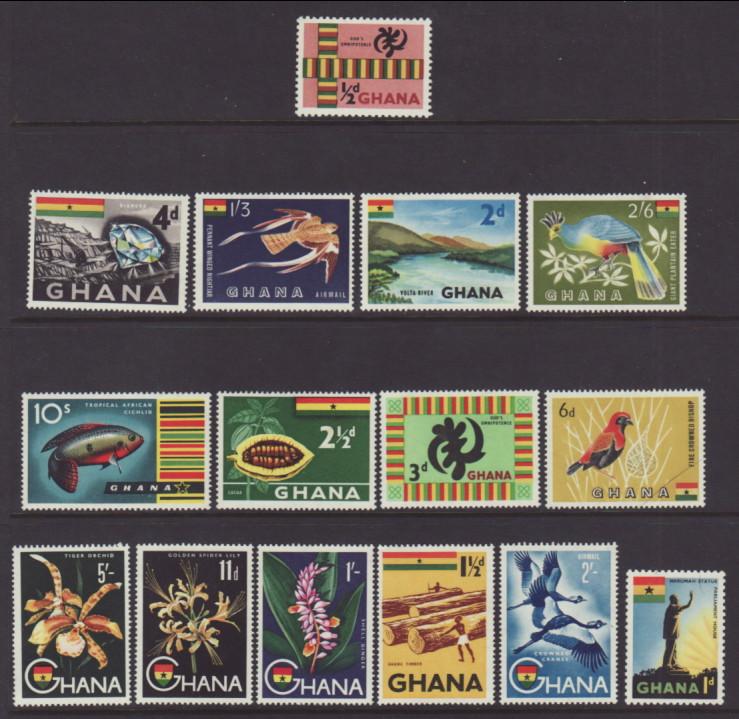 Ghana 48-60,C1-C2 MNH VF