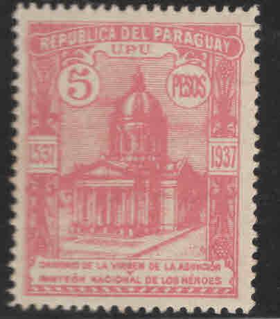 Paraguay Scott 347 MH*