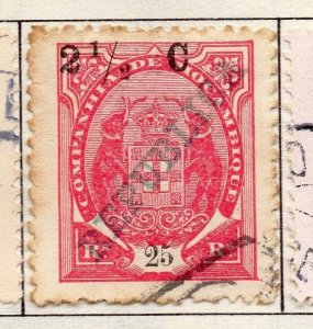 Mozambique 1892-1919 Early Issue Fine Used 2.5c. Surcharged Optd 190681
