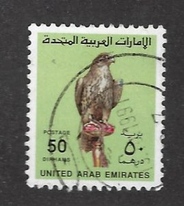 United Arab Emirates SC#313 Used F-VF SCV$45.00...Worth a Close Look!!