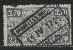 Belgium Scott # Q159, used