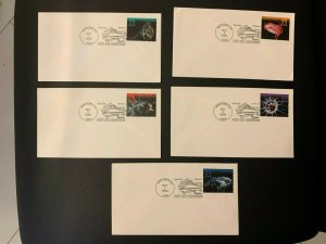 Scott # 3439-3443 Deep Sea Creatures FDC. Ready For  your cachet.