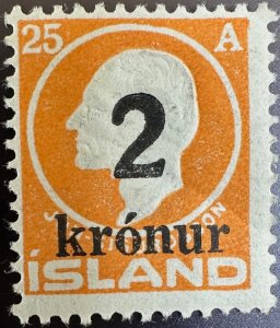 Iceland 1925 Sc.149 Unused