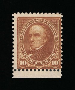 GENUINE SCOTT #282C F-VF MINT OG NH 1898 BROWN 10¢ TYPE-I PERF-12 UNWMK #16260