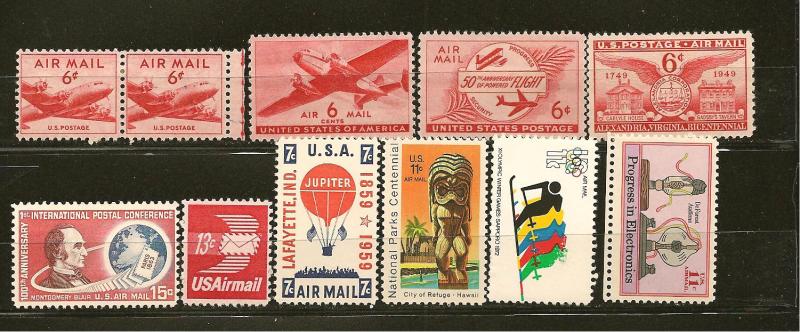 USA Airmail Mint Group MNH/MH /