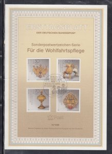 Berlin Scott 9NB261-4 Ersttagsblatt FDC - Artifacts