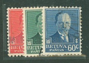 Lithuania #283-5 Used Single (Complete Set)