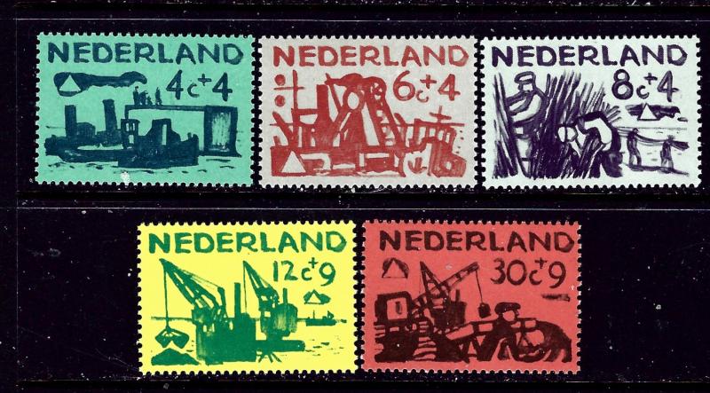 Netherlands B331-35 MNH 1959 complete set