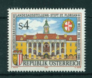 Austria 1986 Upper Austrian World of Baroque Exhibition stamp MNH. Sg 2091