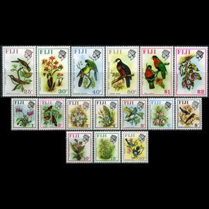 FIJI 1971 - Scott# 305-20 Birds & Flora Set of 16 NH