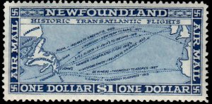 Newfoundland Scott C11 Mint never hinged with short perforation at right.