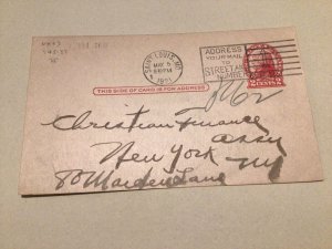 United States Eilers & Co Publishers St Louis Chicago 1921 postal card 66727