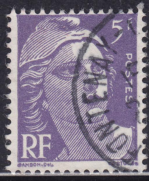 France 650 Marianne 5Fr 1951