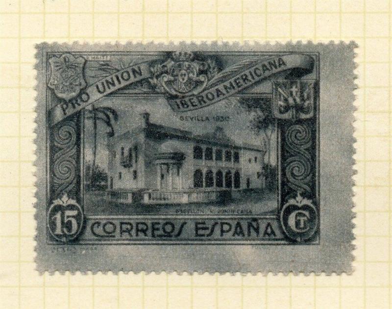 Spain 1930 Early Issue Fine Mint Hinged 15c. 248898