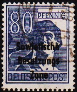 Germany.. 1948 80pf S.G.R16 Fine Used