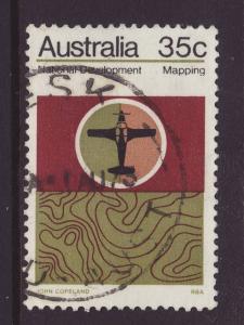 1973 Australia 35c Mapping F/U