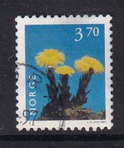 Norway #1149  used  1997  flowers 3.70k