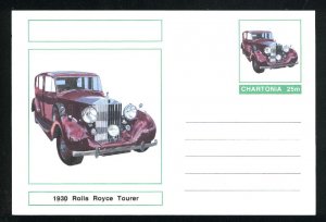 A Rolls Royce postcard 25   m    Mint  PD