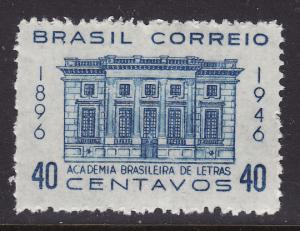 Brazil #	654 F-VF Mint NH ** Academy of Letters