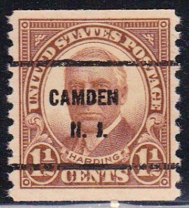 Precancel - Camden, NJ PSS 686-61 - Bureau Issue