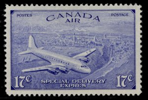 CANADA GVI SG S17, 17c ultramarine, M MINT.