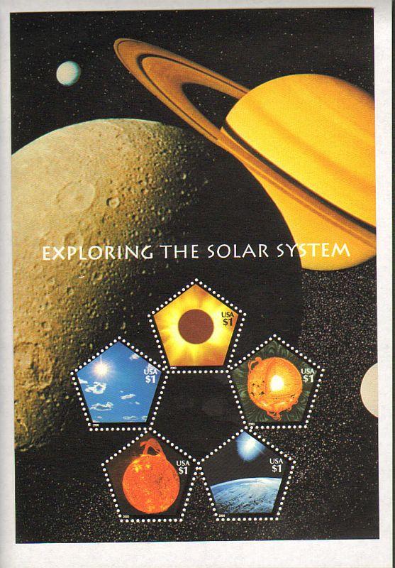 US #3410 Mint Sheet Solar System space