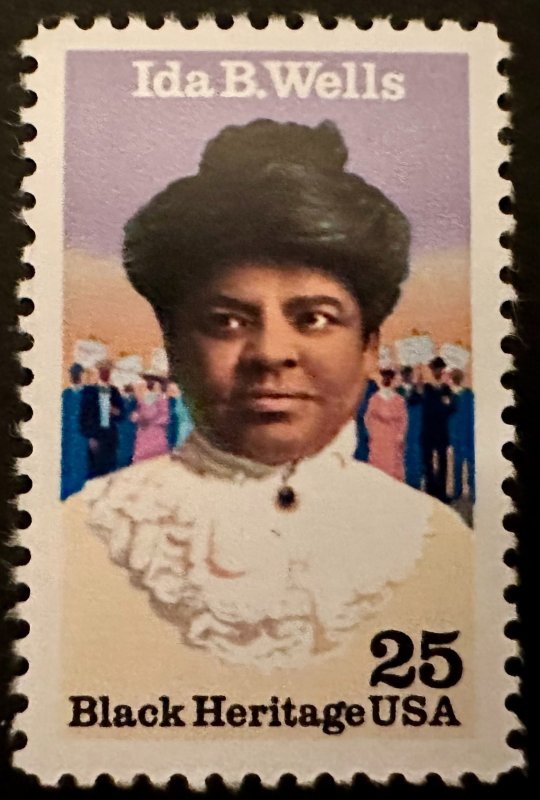 US # 2442 Ida Wells 25c 1990 Mint NH