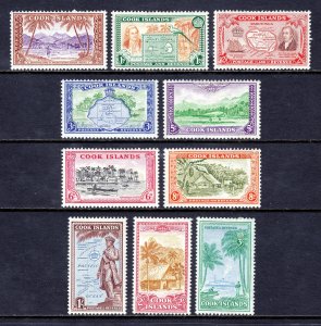 Cook Islands - Scott #131-140 - MH - See description - SCV $47